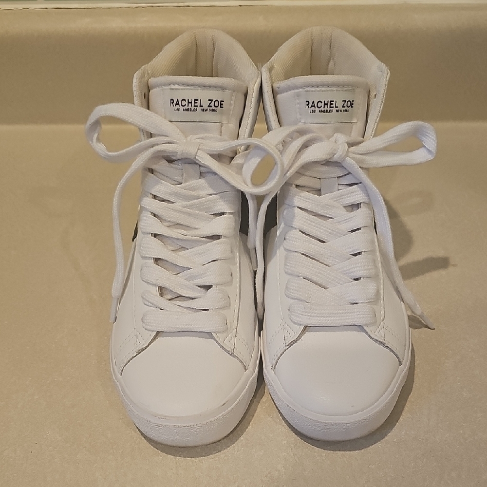 Rachel Zoe White High-Top Sneakers